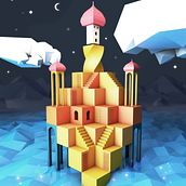 3d Composition "Monument Valley" Style. 3D project by Iván Prieto Garrido - 02.14.2019