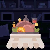 Happy Thanksgiving Day !!!. 2D Animation project by Iván Prieto Garrido - 02.14.2019