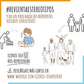 Iconos para la diversidad. Un proyecto de Consultoría creativa, Creatividad, Diseño y Diseño gráfico de Mariona López Bosch - 20.10.2018