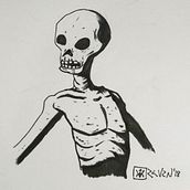 Terror. Artes plásticas, Esboçado, Ilustração tradicional e Ilustração digital projeto de Álvaro Menudo Tallafet - 14.02.2019