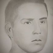 Mi Proyecto del curso: Retrato realista con lápiz de grafito. Un proyecto de Dibujo realista de bruno66_sanchez - 16.02.2019