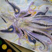 deva del aire. Un proyecto de Ilustración tradicional de Ysamar A Torres - 15.02.2019