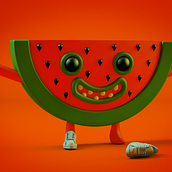 Mi Proyecto del curso: Introducción exprés al 3D: de cero a render con Cinema 4D. 3D project by Angel Arotinco - 02.16.2019