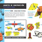 Juguetes de construcción tridimensional. Een project van  Ontwerp y Productontwerp van Luciana Orozco - 17.02.2019