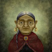 La adivina. . Realistic Drawing, Traditional illustration, and Digital Illustration project by Clara Ilustradora - 03.04.2019
