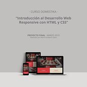 PROYECTO FINAL: Introducción al Desarrollo Web Responsive con HTML y CSS. Web Design project by María Candamil - 03.15.2019