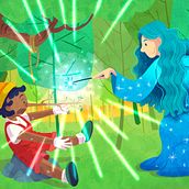 Kid's Tales APP. Digital Illustration project by Nuria Ayma Comas - 01.10.2019
