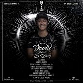 Flyer Café Saigon David Radical. Graphic Design project by Fernando Escolar López-Roso - 02.22.2019
