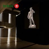 Holographic projection: Hiria Museum. 3D, Artes plásticas, Design de iluminação, Design de personagens 3D, Escultura, e Vídeo projeto de Víctor Vaquero - 22.03.2019