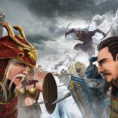 Snow Battle - Concept Art. Concept Art, Character Design, and Digital Illustration project by Rai Serrano - 01.10.2019