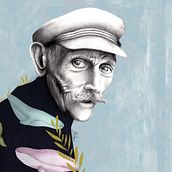 I could have been a sailor. Un proyecto de Dibujo, Dibujo a lápiz, Dibujo de Retrato, Dibujo realista, Ilustración tradicional, Ilustración digital e Ilustración vectorial de Ana Sánchez Tejedor - 25.02.2019