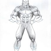 Mi Proyecto del curso: ALL MIGHT. Comic projeto de maxpncil - 25.02.2019