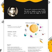 Curricula. Graphic Design, and Traditional illustration project by popolmc - 02.26.2019