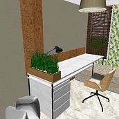 Mi Proyecto del curso: Home Office - Habitación de Visitas. Un progetto di Design di Maria Cecilia Haramburu - 12.07.2019