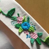 Mi Proyecto del curso: Técnicas básicas de bordado: puntadas, composiciones y gamas cromáticas. Een project van Borduurwerk van Mabel Martinez - 28.02.2019