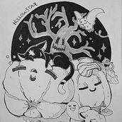 Ilustraciones originales basadas en uno de mis proyectos (novela gráfica). Drawing, Character Design, and Traditional illustration project by Sofía Quiles Marcos - 03.01.2018