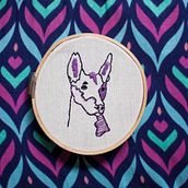 Xoloitzcuintle  . % Marina Guldris tarafından hazırlanan Nakış projesi - 03.02.2019