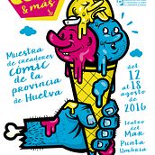 Cómic y Más. Comic, Design de cartaz e Ilustração tradicional projeto de Lorenzo González - 01.08.2016