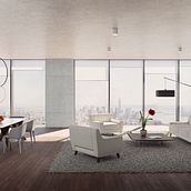 Room with a view Ein Projekt aus dem Bereich 3D, 3-D-Animation, Architektur, Innenarchitektur, Concept Art, Kreativität, Dekoration von Innenräumen, Design, Beleuchtungsdesign, Innendesign, Möbeldesign und - bau, 3-D-Modellierung und Bildbearbeitung von Txema Montero Gómez - 04.03.2019