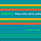 Práctica 3.1: Capas, textos, modos de fusión y trackmattes. 2D Animation project by Montse Andrés Martinez - 03.04.2019