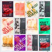 Carteles Tributos Musicales. Design, Poster Design, and Graphic Design project by Víctor Avilés - 03.04.2019