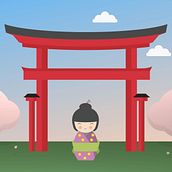 Welcome to the japanese spring. Un proyecto de Animación, Animación 2D, Animación 3D, Animación de personajes e Ilustración digital de Cristina Hernán Méndez - 05.03.2019
