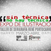 Sintecnicanohaytecnica (expo colectiva). Desenho, Desenho artístico, Ilustração tradicional, e Pintura projeto de Carlos M Barcas Aladro - 05.03.2019