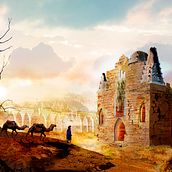 Ruinas de Tolonte!. Concept Art project by DCV Ezequiel Calvaroso Blanc - 03.05.2019