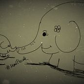 Ilustraciones para niños de Mamá Elefante  . % Diana Man tarafından hazırlanan Çizim projesi - 03.25.2019