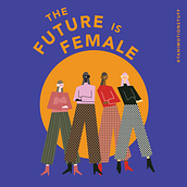 Día Internacional de la mujer #MásCreativas. Un progetto di Creatività, Disegno, Design, Illustrazione tradizionale, Illustrazione digitale e Illustrazione vettoriale di Harumi Tanimoto - 07.03.2019