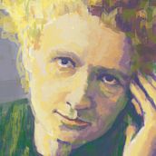 Marie Curie en . Un progetto di Illustrazione digitale di Violeta Cabrera - 08.04.2018
