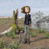 Mi Proyecto del curso: Creación de personajes: del 2D al 3D . Projekt z dziedziny 3D, Animacje 3D i Animacja postaci użytkownika Miguel Del Rio - 07.03.2019