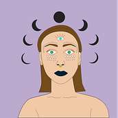 Mi Proyecto del curso: Ilustración vectorial con estilo. Traditional illustration project by Candy Solis - 03.08.2019
