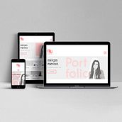 Mi Proyecto del curso: Portfolio Web de Diseño Gráfico. Graphic Design, and Web Design project by Miriam Merino - 06.06.2020
