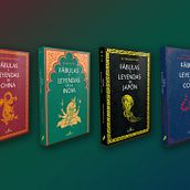Diseño de colección para la serie "Fábulas y leyendas". Editorial Design, and Graphic Design project by Emiliano Molina - 08.01.2017