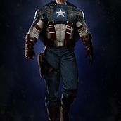 Captain America - First avenger. Een project van  Beeldende kunst,  Concept art y Traditionele illustratie van Carlos Gollán - 13.03.2019