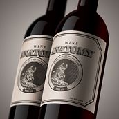 Etiqueta de Vino. Digital Illustration, and Vector Illustration project by José Rodríguez Melgoza - 03.14.2019