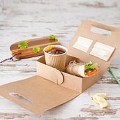 Cajas para street food. Design, and Packaging project by SelfPackaging - 03.14.2019