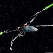 Modelado X-Wing con 3Ds Max. Un progetto di 3D, Architettura e Modellazione 3D di Cesar Alfredo Jimenez Gozzo - 14.03.2019