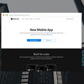 Mobile App - Free Bootstrap 4 Template. Programming, Web Development, and Web Design project by Diego Velázquez - 03.15.2019