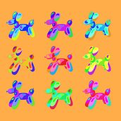 Puppies. Un progetto di Animazione, Direzione artistica, Graphic design, Illustrazione digitale e Motion graphics di Verónica Morales González - 01.02.2019