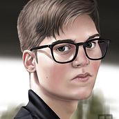 Retrato Digital con Procreate. Digital Illustration project by Miguel Angel Jiménez Leal - 03.18.2019
