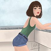 Vistas al mar . Ilustrasi tradisional & Ilustrasi Digital proyek oleh Laura Arte - 02.14.2019