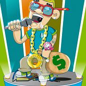 Ilustración Vectorial. Character Design, Traditional illustration, Digital Illustration, and Vector Illustration project by Henry Cuero Álvarez - 03.18.2019