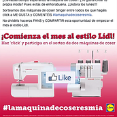 La máquina de coser es mía. Un proyecto de Redes Sociales de Bart Moreno - 03.11.2014