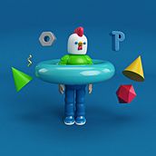 Mi Proyecto del curso: Diseño de personajes en Cinema 4D: del boceto a la impresión 3D. Un proyecto de 3D y Animación 3D de jsean_tono - 20.03.2019