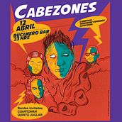 Cartel PARA CABEZONES . Ilustrație tradițională de Matias Verteramo - 03.20.2019