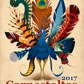 Carnaval 2017 Sant Quirze del Vallès. Digital Illustration project by Aniol Tarín Estapé - 02.10.2017