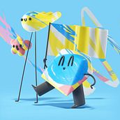 Progettazione del personaggio. Un progetto di Animazione di personaggi, Character design e Character design 3D di Eloy Krioka - 22.03.2019