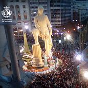 The sculpture of the town hall: Fallas de Valencia. 3D, Animação 3D, Criatividade, Direção de arte, Modelagem 3D, e Vídeo projeto de Víctor Vaquero - 22.03.2019